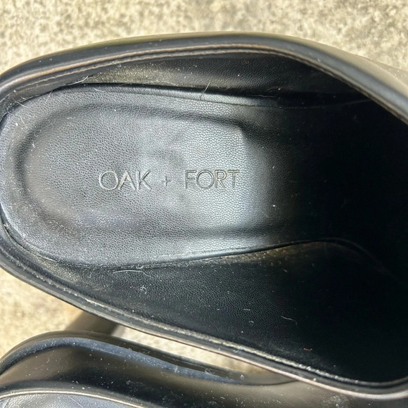 Oak & Fort Square toe Mules,  size 7, - Picture 8 of 9